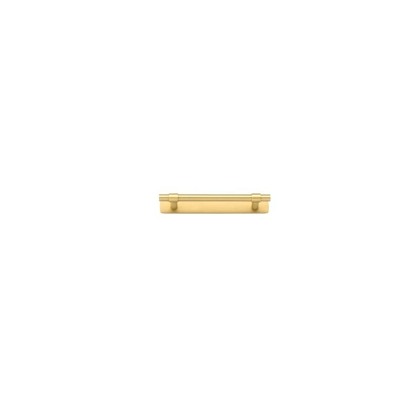 IVER Helsinki Cabinet Pull T Handle | 128mm - Brushed Gold PVD
