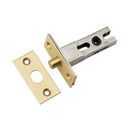 IVER Privacy Bolt Round | 45mm Backset - Brushed Gold PVD