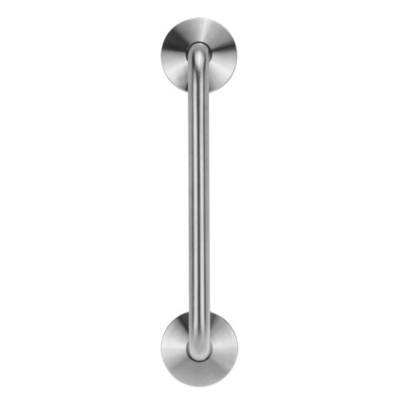 Lockwood 1360 Series B4 Pull Handle on External Blank Round Rose Satin Chrome 1362/B4SC