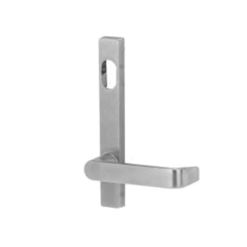 Lockwood 4614 Square End Plate With Privacy Indicating Emergency Turn & 144 Lever Satin Chrome 4614/144SC - primehardware