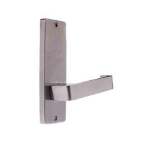 Lockwood 1905 Square End Plate With 90 Lever Satin Brass Unlacquered 1905/90SBU - primehardware