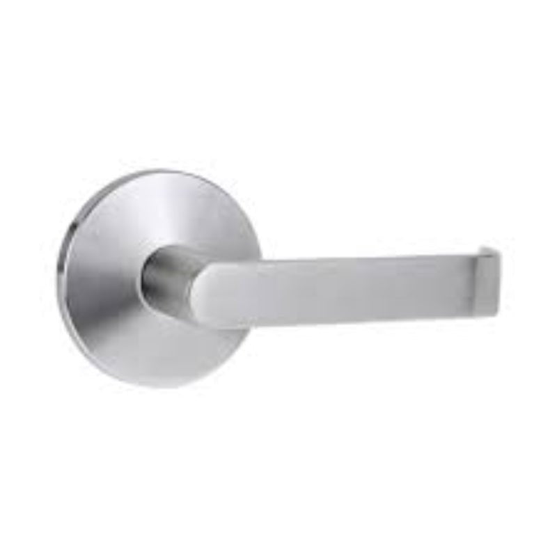 Lockwood 1364/59SC 1360 Series 59 Lever on External Round Rose Fixed Half Set Satin Chrome