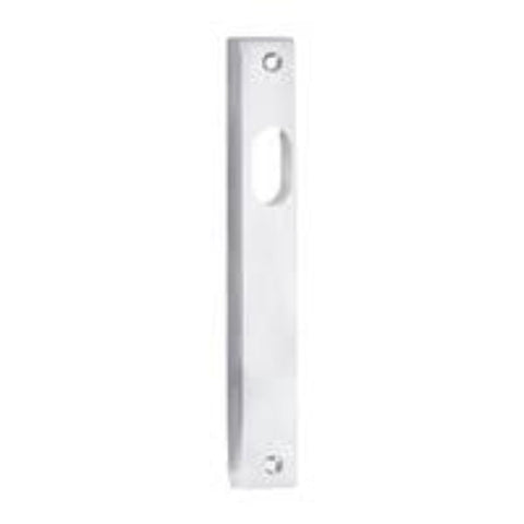 Lockwood 4700 Square End Plate With Cylinder Hole Chrome Plate 4700CP - primehardware