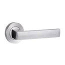 Lockwood Symphony 101 Lever On Round Rose Full Set Chrome Plate 1220/1221/101CP - primehardware