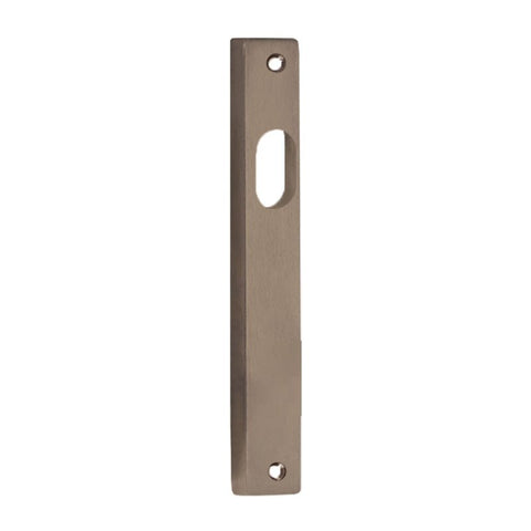 Lockwood 4700 Square End Plate With Cylinder Hole Oil Rubbed Bronze 4700ORB - primehardware