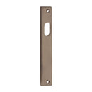 Lockwood 4700 Square End Plate With Cylinder Hole Oil Rubbed Bronze 4700ORB - primehardware