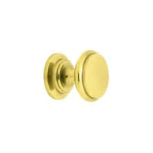 Superior Brass Cupboard Knob Pull - PVD Polished Brass PVD Anti-Tarnish Brass 25mm
