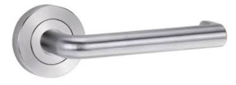 Lockwood Symphony 144 Lever On Round Rose Full Set Chrome Plate 1220/1221/144CP