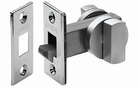 Austyle Sliding Door Self Latching Turn Snib Set PB (19042/9044) 19027 - primehardware