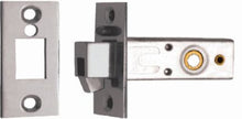 AUSTYLE Tubular Sliding Door Latch PVD Polished Brass Overall 53mm, CC 37mm