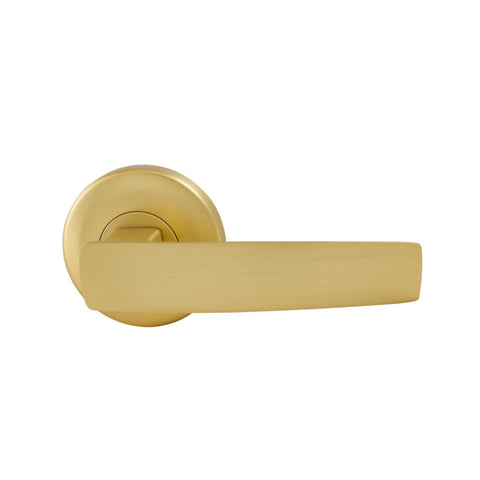 Gainsborough Neue Aurora Dummy Lever Set  Satin Brass