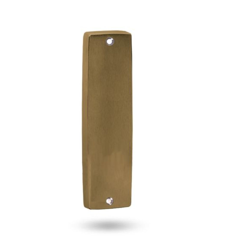 Lockwood 1907 Square End Plate Aged Brass 1907AG