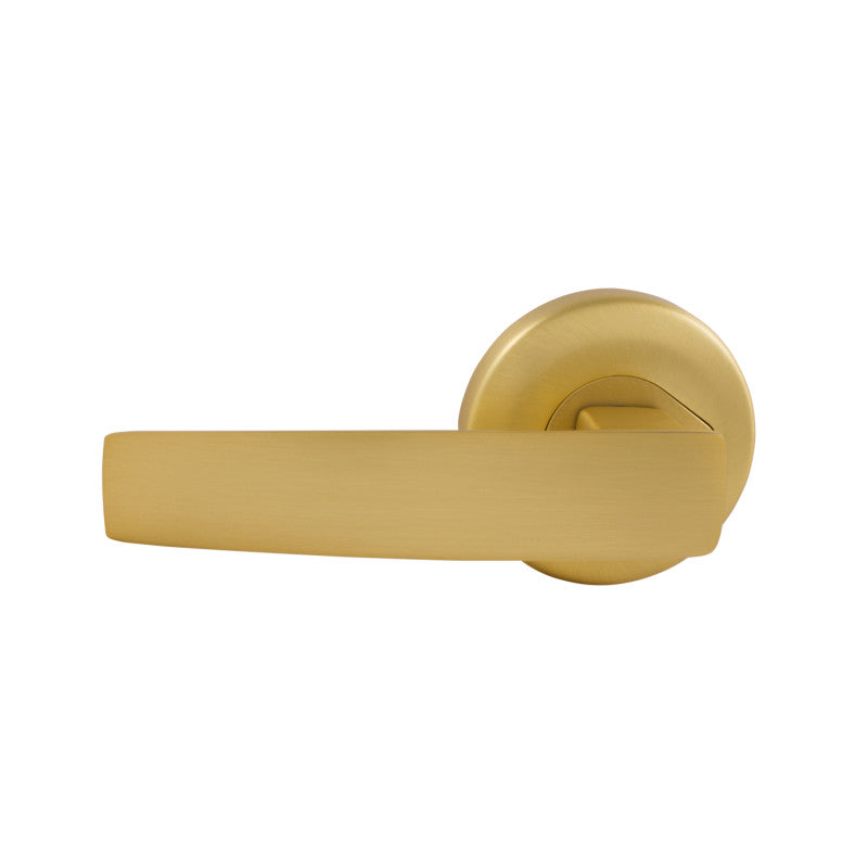Gainsborough Neue Aurora Privacy Lever Set Satin Brass