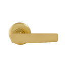 Gainsborough Neue Aurora Privacy Lever Set Satin Brass