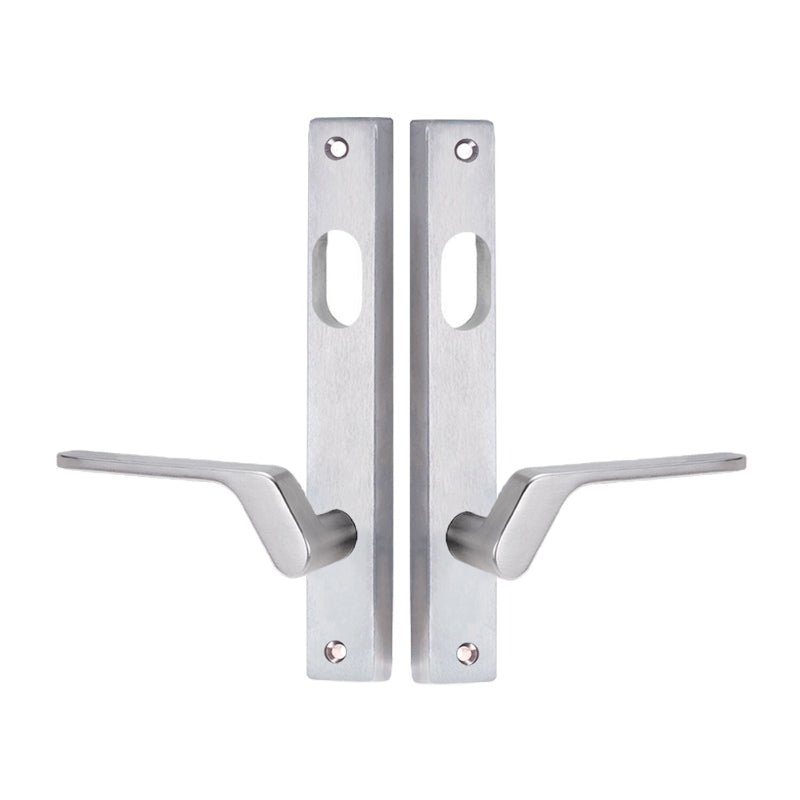 Lockwood 4701 Square End Plate With Cylinder Hole & 59 Lever Architectural Bronze Unlacquered 4701/59AU - primehardware