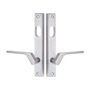 Lockwood 4701 Square End Plate With Cylinder Hole & 59 Lever Architectural Bronze Unlacquered 4701/59AU - primehardware