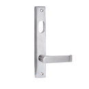 Lockwood V4701/59SC Square End Plate With Cylinder Hole & 59 Lever Satin Chrome - primehardware