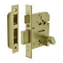 AUSTYLE QuadLock Multi - Function Entrance Lock PVD Polished Brass 60mm 19300 - primehardware