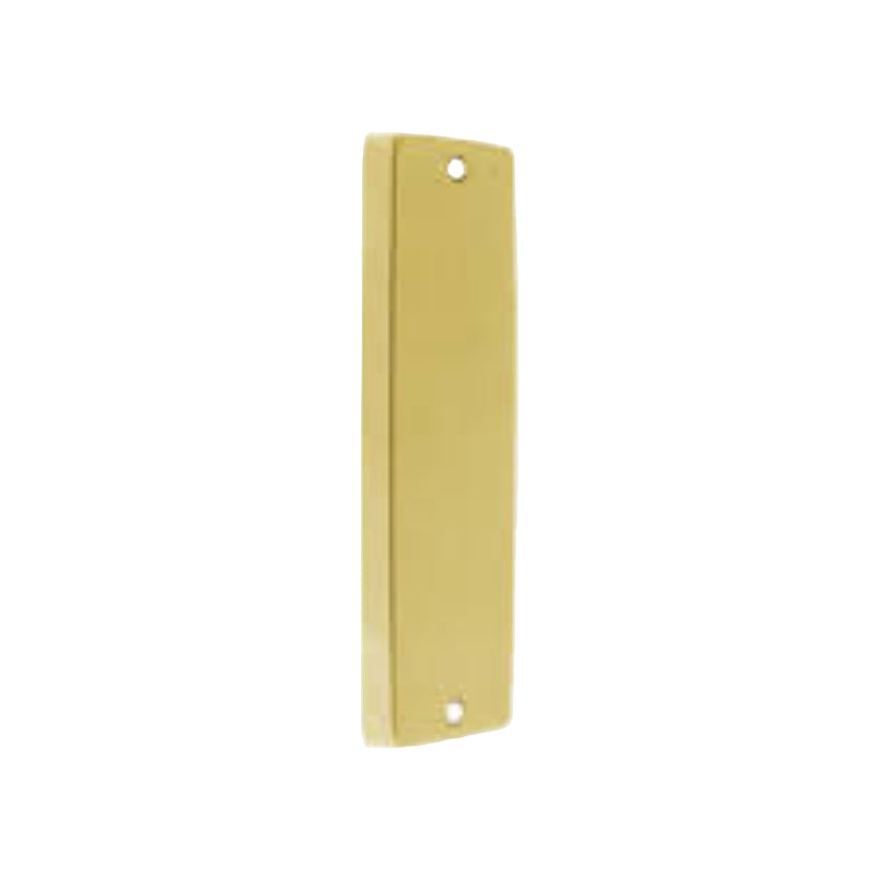 Lockwood 1907 Square End Plate Satin Brass 1907SB