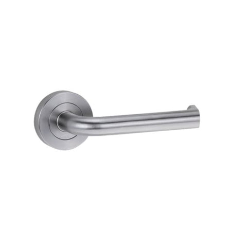 Lockwood Symphony 102 Lever On Round Rose Full Set Polyester Powdercoat 1220/1221/102PC - primehardware