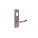 Lockwood 1901 Square End Plate with Cylinder Hole & 45 Degree Angled 70 Lever Satin Chrome 1901/AD70LSC - primehardware