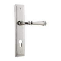 IVER VERONA DOOR LEVER HANDLE ON STEPPED BACKPLATE - CUSTOMISE TO YOUR NEEDS
