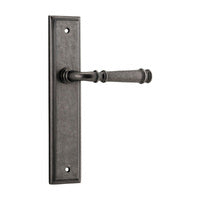IVER VERONA DOOR LEVER HANDLE ON STEPPED BACKPLATE - CUSTOMISE TO YOUR NEEDS