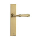 IVER VERONA DOOR LEVER HANDLE ON CHAMFERED BACKPLATE - CUSTOMISE TO YOUR NEEDS