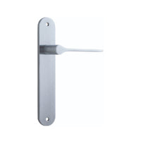 IVER COMO DOOR LEVER HANDLE ON OVAL BACKPLATE - CUSTOMISE TO YOUR NEEDS
