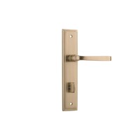 IVER ANNECY DOOR LEVER HANDLE ON STEPPED BACKPLATE - CUSTOMISE TO YOUR NEEDS