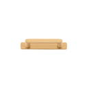 IVER Osaka Cabinet Pull Handle | 96mm - Brushed Brass