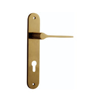 IVER COMO DOOR LEVER HANDLE ON OVAL BACKPLATE - CUSTOMISE TO YOUR NEEDS
