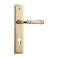 IVER VERONA DOOR LEVER HANDLE ON STEPPED BACKPLATE - CUSTOMISE TO YOUR NEEDS