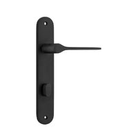IVER COMO DOOR LEVER HANDLE ON OVAL BACKPLATE - CUSTOMISE TO YOUR NEEDS