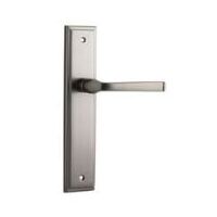 IVER ANNECY DOOR LEVER HANDLE ON STEPPED BACKPLATE - CUSTOMISE TO YOUR NEEDS