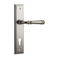 IVER VERONA DOOR LEVER HANDLE ON STEPPED BACKPLATE - CUSTOMISE TO YOUR NEEDS