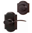 Nidus Bordeau Arched Passage set Oil Rubbed Bronze - primehardware