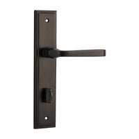IVER ANNECY DOOR LEVER HANDLE ON STEPPED BACKPLATE - CUSTOMISE TO YOUR NEEDS