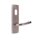 Lockwood 1901 Square End Plate With Cylinder & 70 Lever Polished Brass Unlacquered 1901/70BU - primehardware
