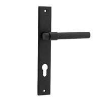 IVER HELSINKI DOOR LEVER HANDLE ON RECTANGULAR BACKPLATE - CUSTOMISE TO YOUR NEEDS