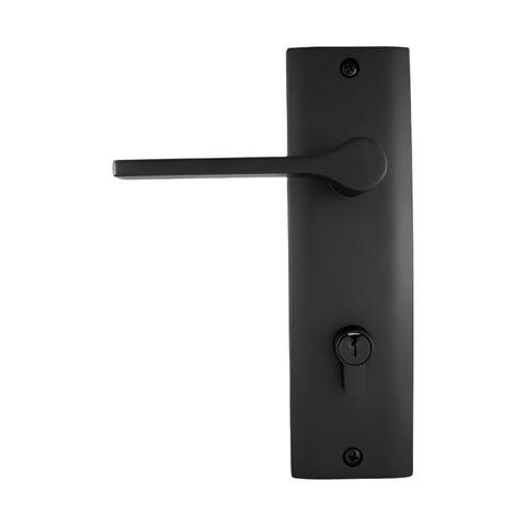 Gainsborough TradePro Adel Entrance Lever Set Matte Black 14401ADEMB - primehardware