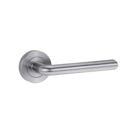 Lockwood Symphony 104 Lever On Round Rose Full Set Polyester Powdercoat 1220/1221/104PC - primehardware