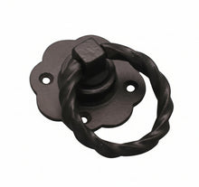 Superior Brass Gate Ring Iron Black Matt Black 38mm