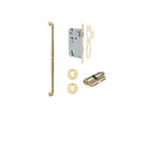 IVER Sarlat Door Pull Handle | 600mm Entrance Kit (Key/Key) - Polished Brass