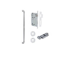 IVER Sarlat Door Pull Handle | 600mm Entrance Kit (Key/Thumb) - Polished Chrome