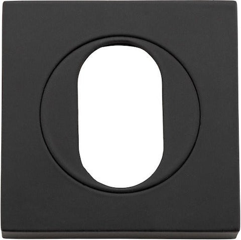 Iver Oval Escutcheon Square Concealed Fix Pair - primehardware