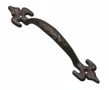 Superior Brass Pull Handle Iron Black Matt Black 180mm