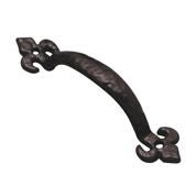 Superior Brass Pull Handle Iron Black 125mm - primehardware