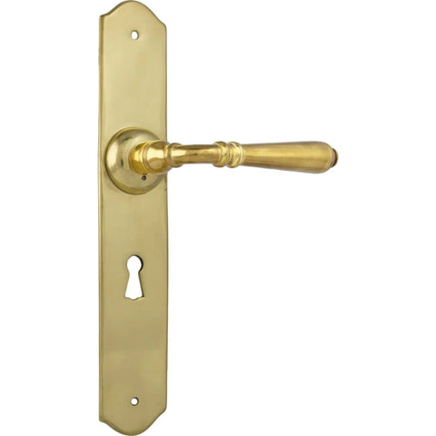 TradCo Door Lever Reims Lock Pair - primehardware