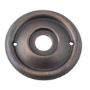 Tradco Milled Edge Mortice Knob Backplate - Available in Various Finishes and Sizes - primehardware